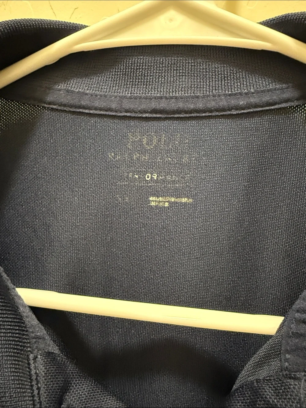 Ralph Lauren Navy Polo with Red Pony Logo